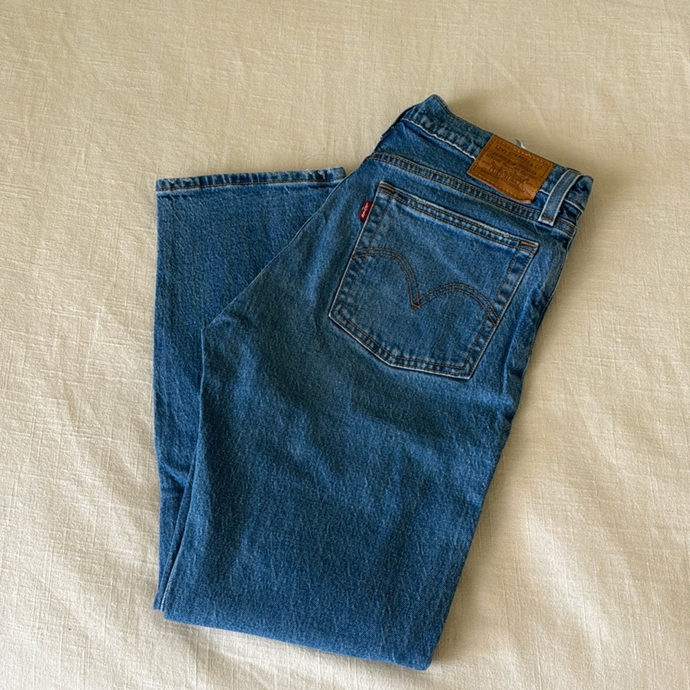 Wedgie straight Levi’s jeans